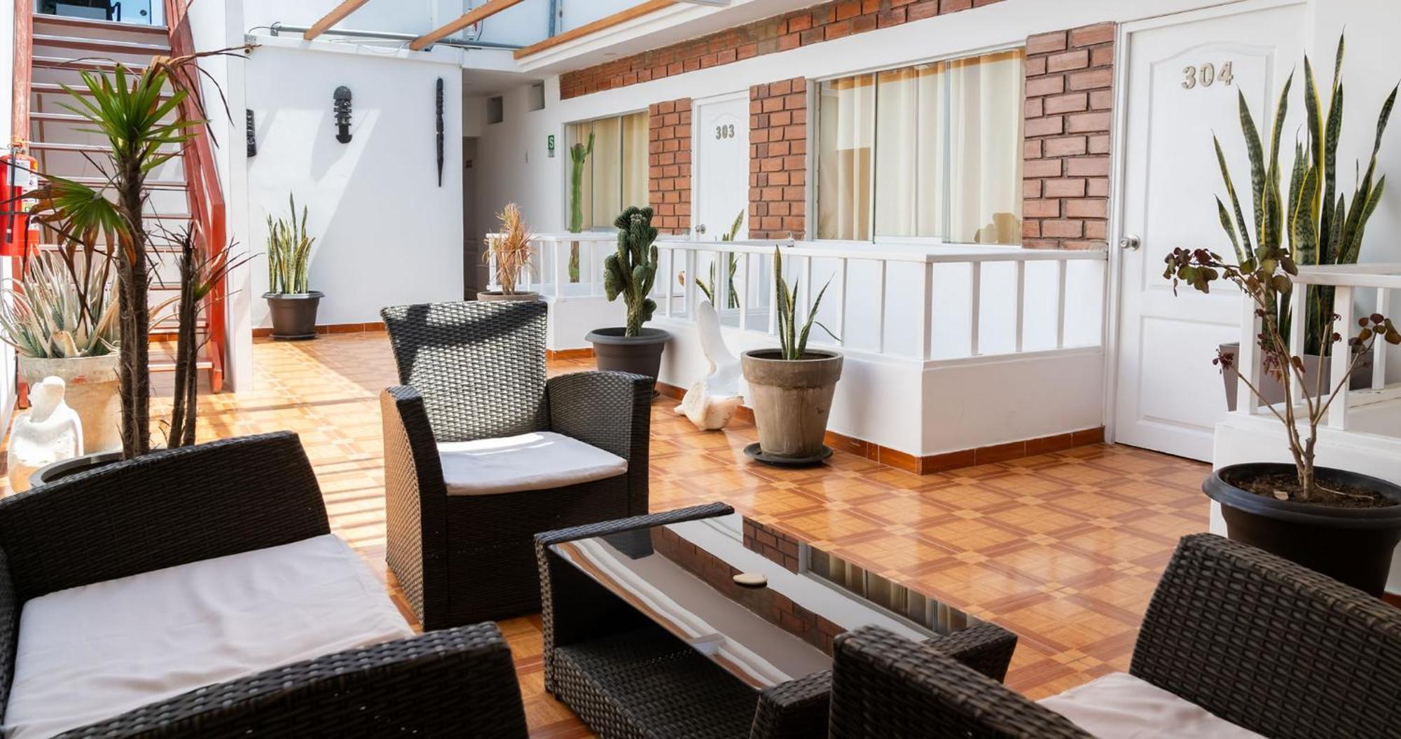 Hostal Los Frayles ปารากัส ภายนอก รูปภาพ